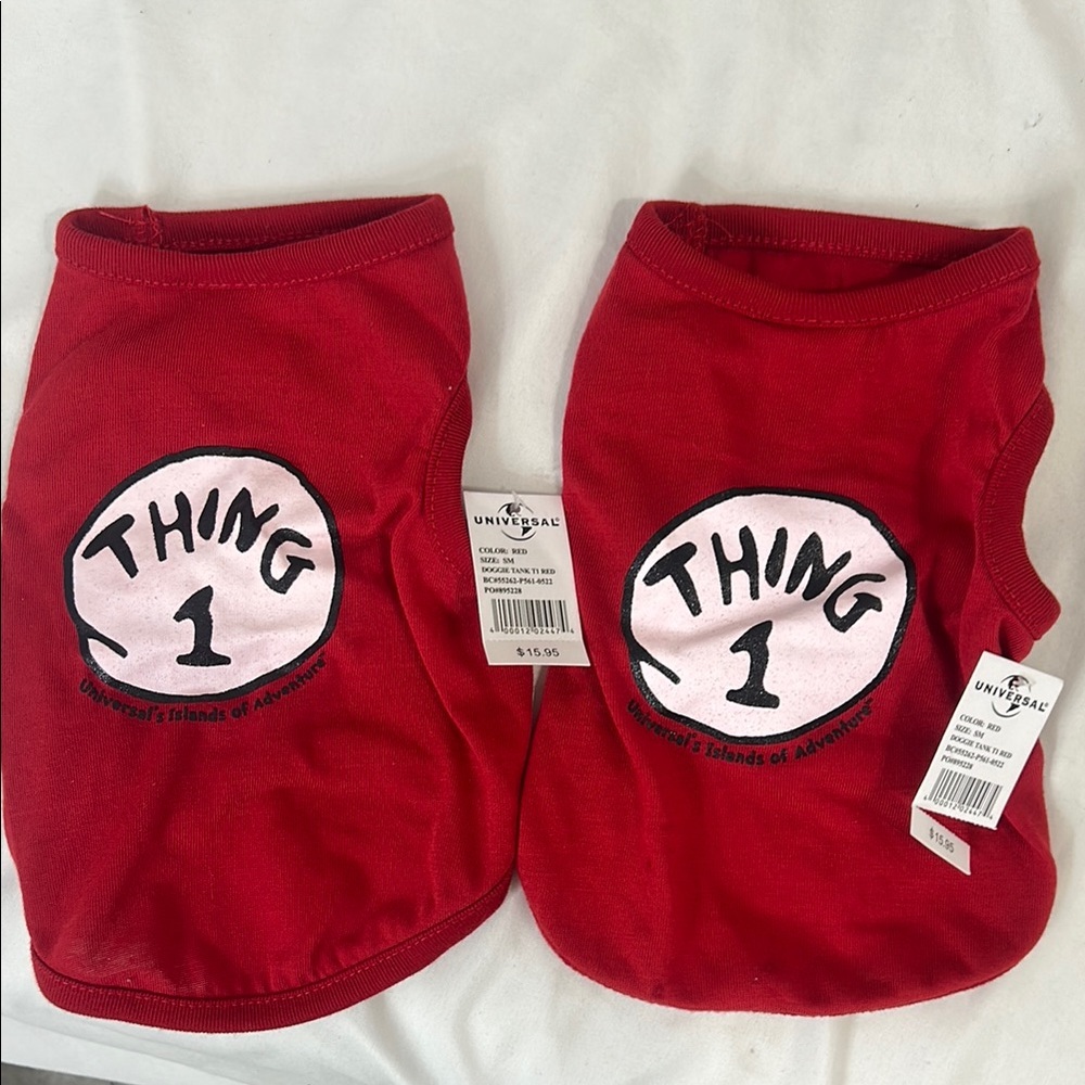 Universal Dog Outfits Thing 1